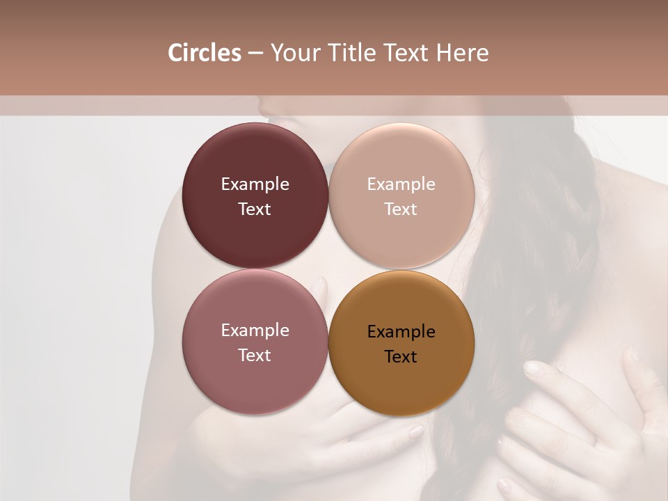 Hair Girl Attractive PowerPoint Template