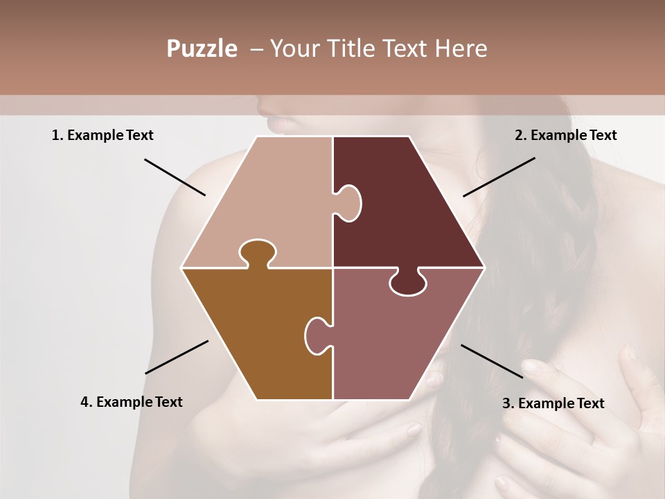 Hair Girl Attractive PowerPoint Template