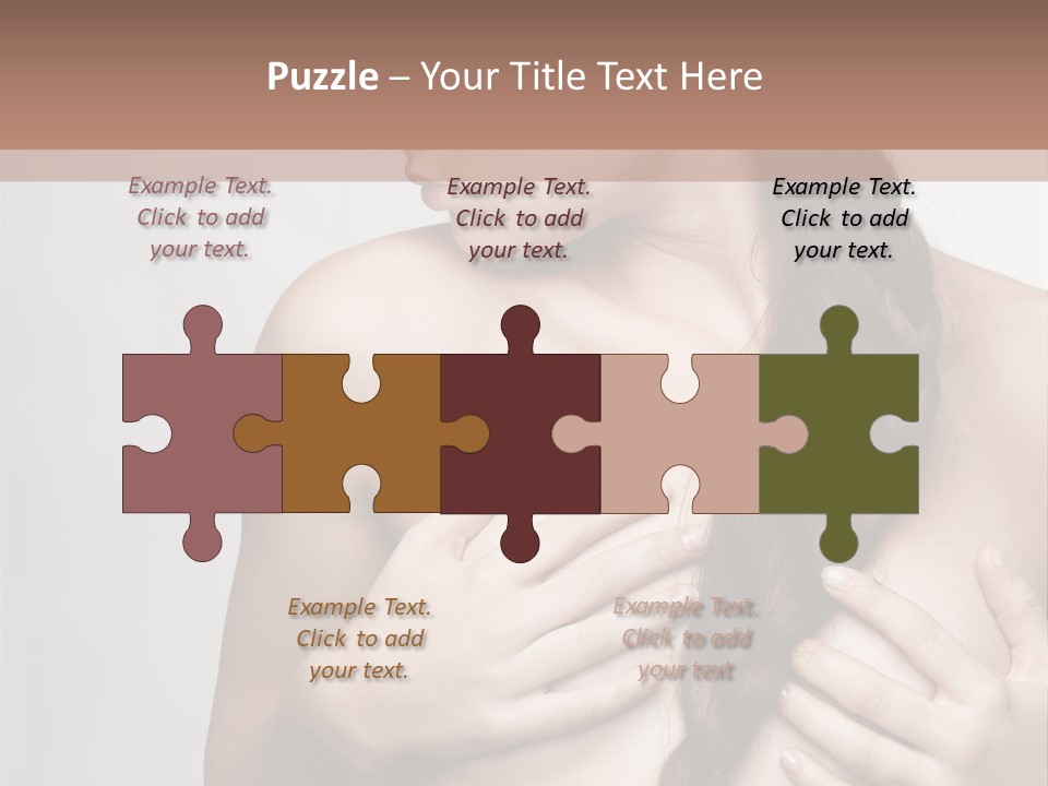 Hair Girl Attractive PowerPoint Template