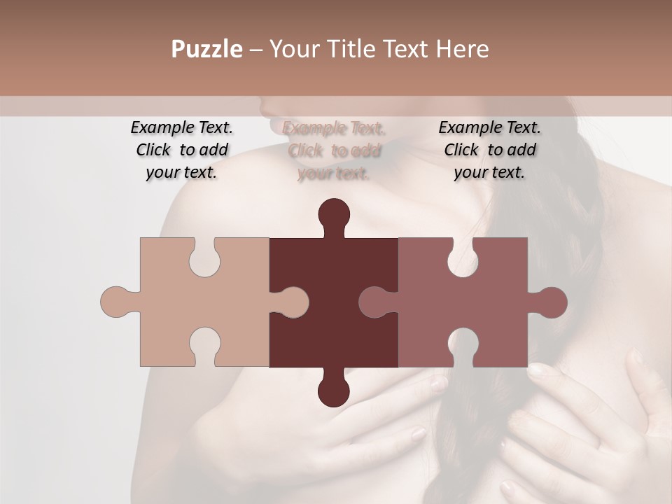 Hair Girl Attractive PowerPoint Template