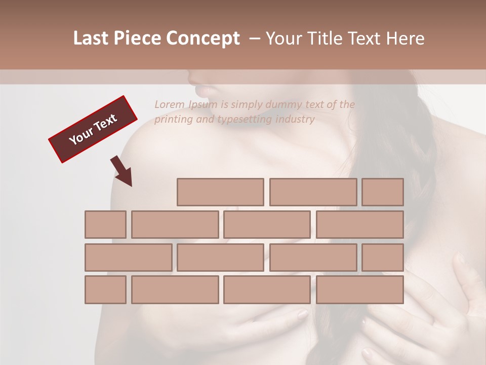 Hair Girl Attractive PowerPoint Template