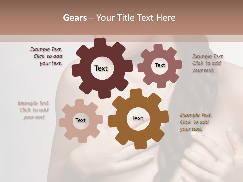 Hair Girl Attractive PowerPoint Template