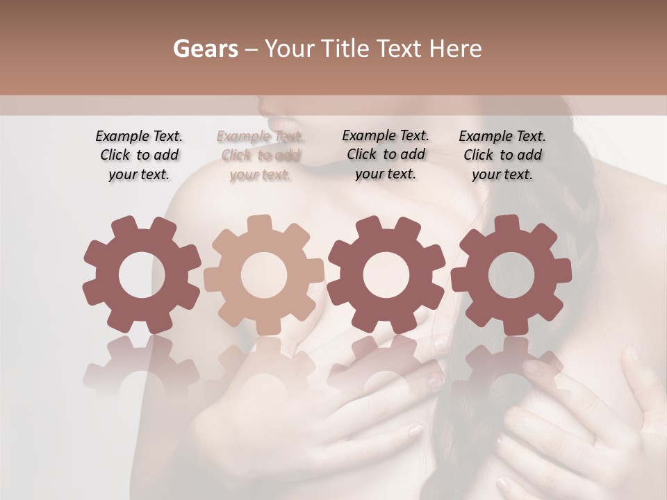 Hair Girl Attractive PowerPoint Template