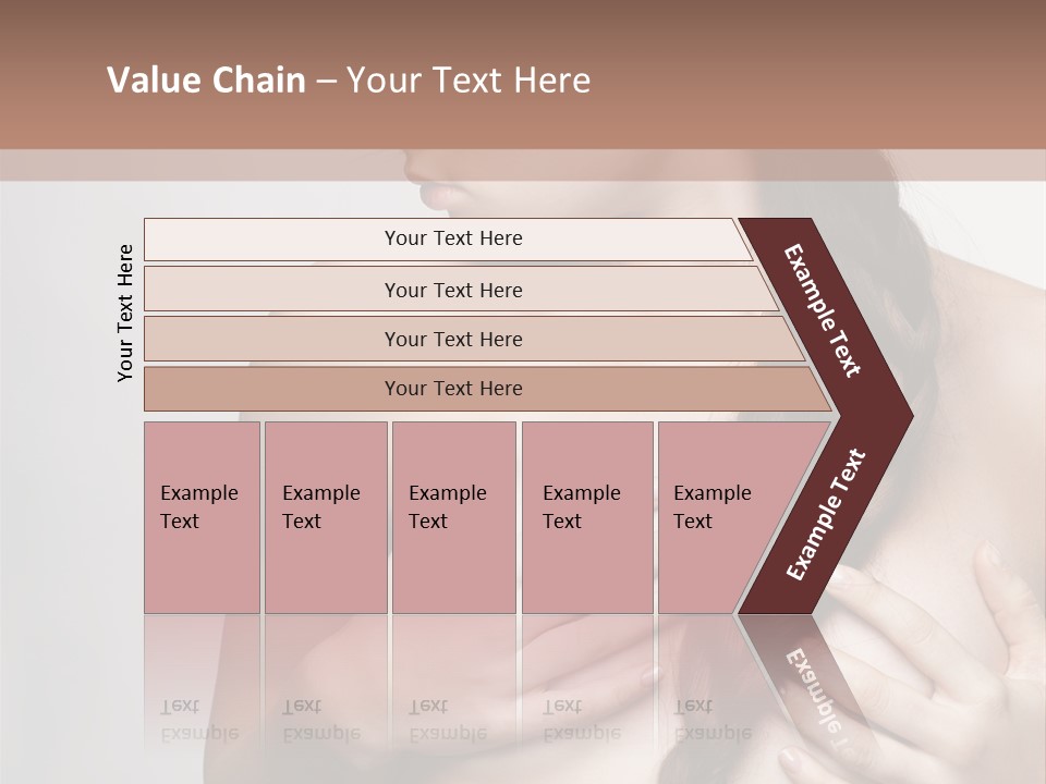 Hair Girl Attractive PowerPoint Template