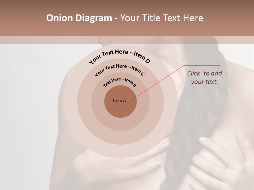 Hair Girl Attractive PowerPoint Template