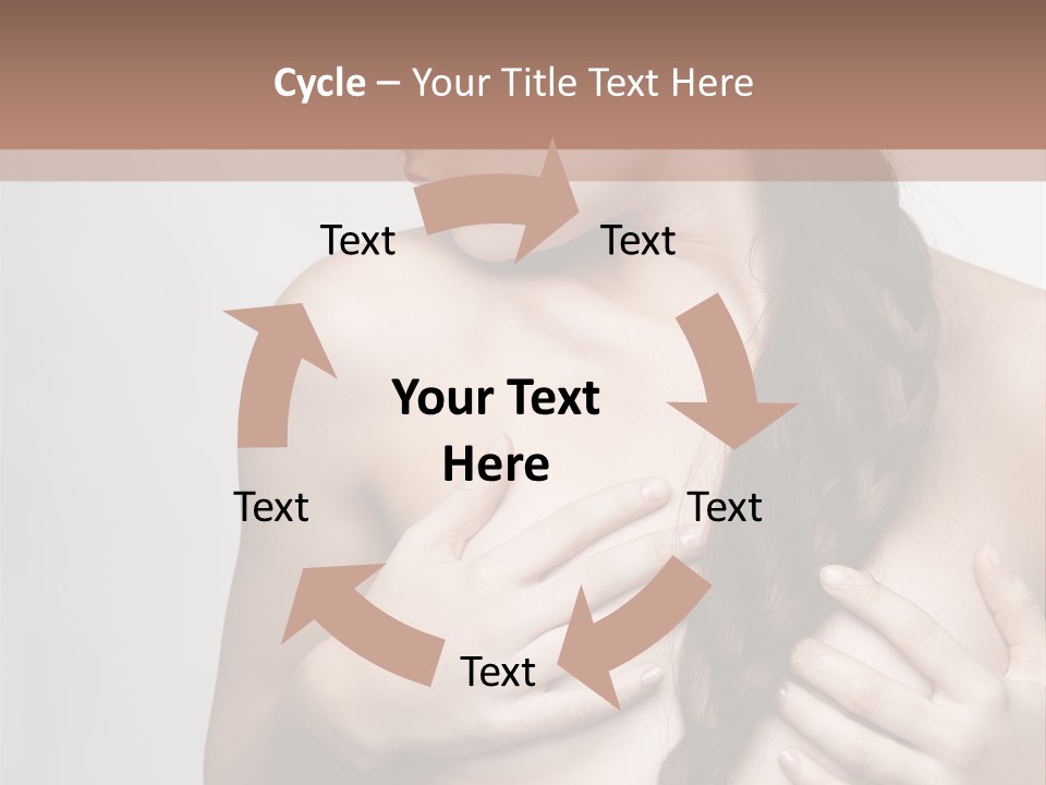 Hair Girl Attractive PowerPoint Template