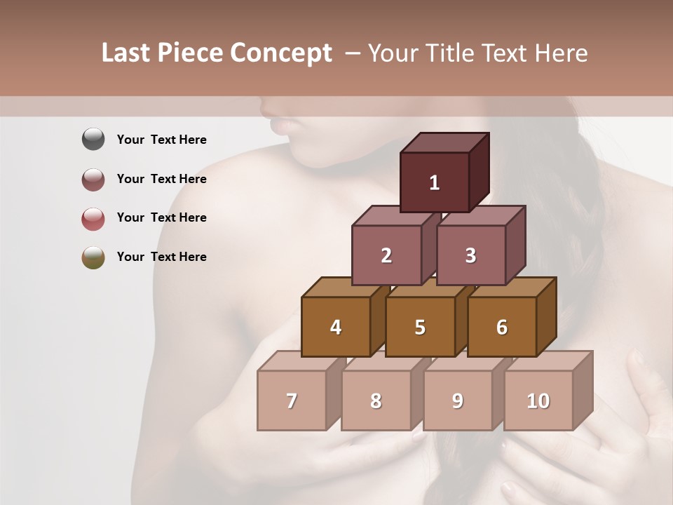 Hair Girl Attractive PowerPoint Template