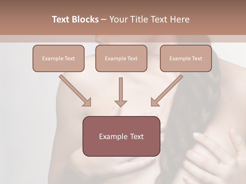 Hair Girl Attractive PowerPoint Template