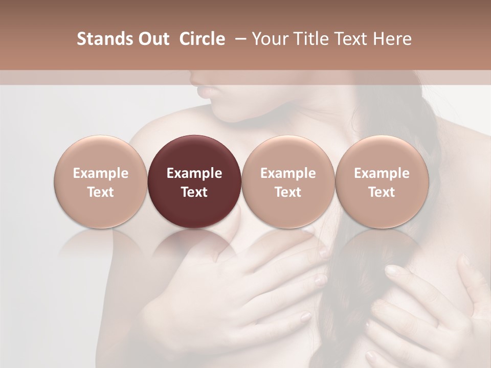 Hair Girl Attractive PowerPoint Template