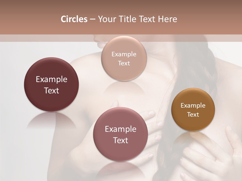 Hair Girl Attractive PowerPoint Template