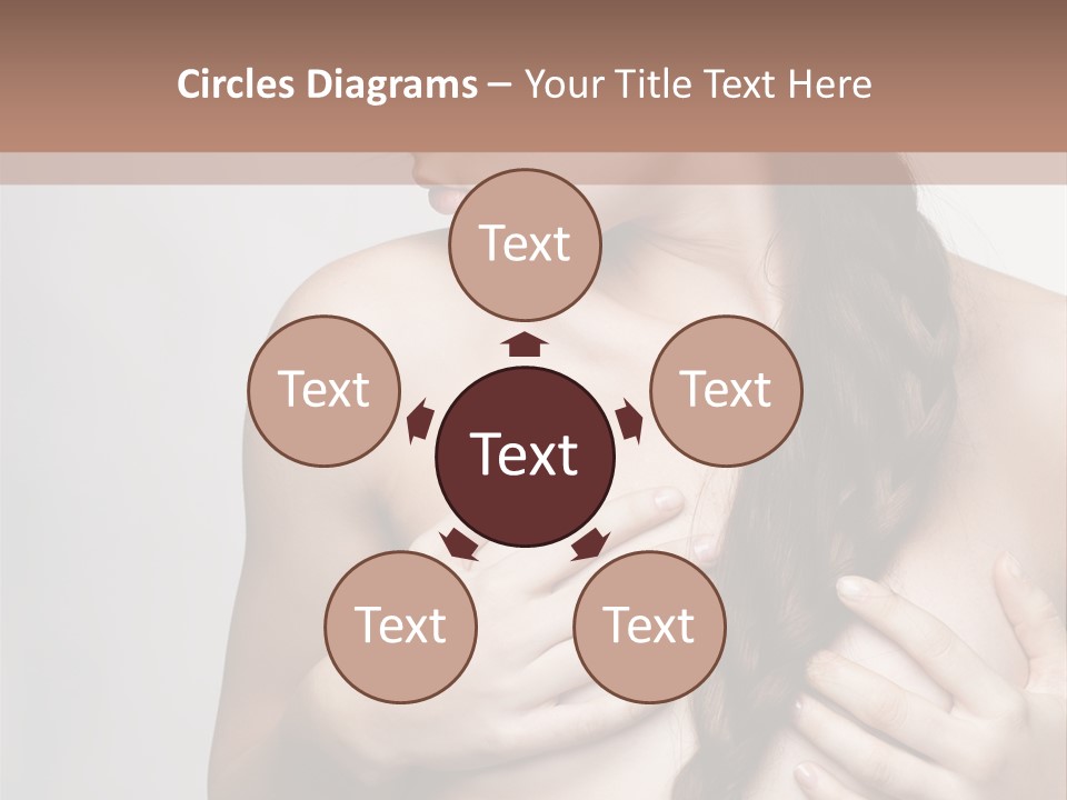 Hair Girl Attractive PowerPoint Template