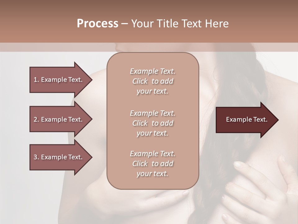 Hair Girl Attractive PowerPoint Template