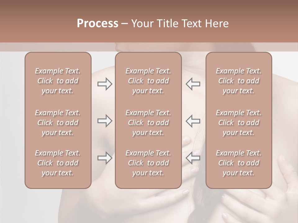 Hair Girl Attractive PowerPoint Template