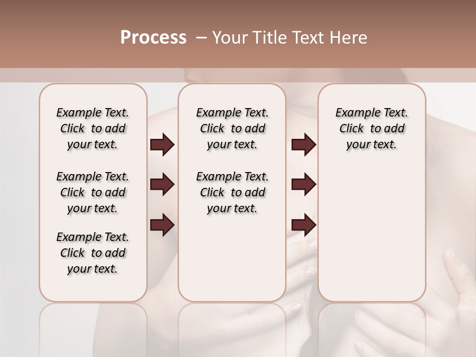Hair Girl Attractive PowerPoint Template
