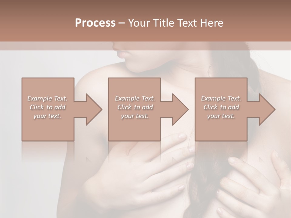 Hair Girl Attractive PowerPoint Template