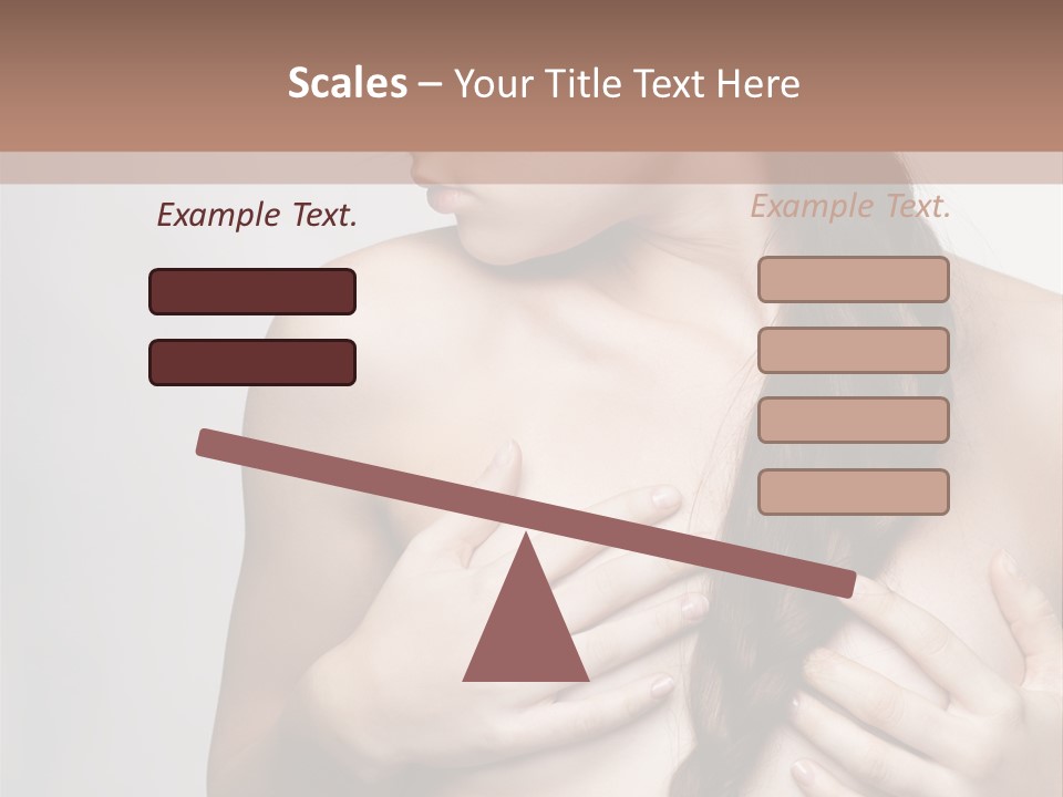 Hair Girl Attractive PowerPoint Template