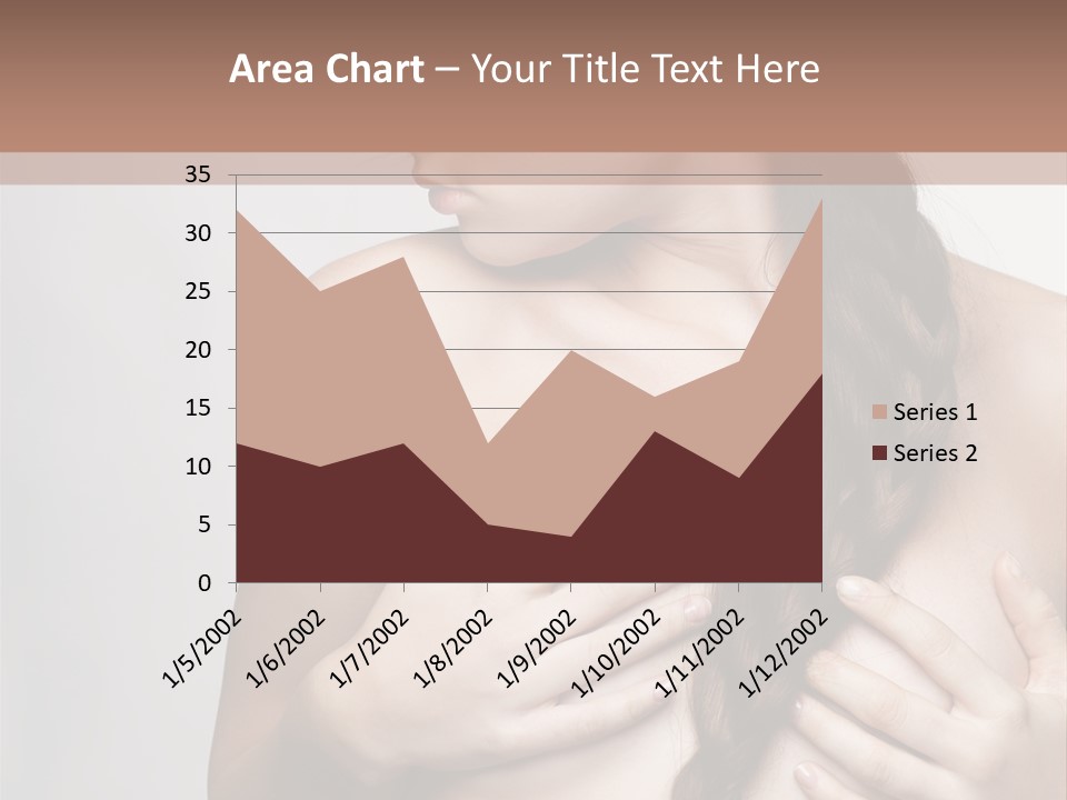 Hair Girl Attractive PowerPoint Template
