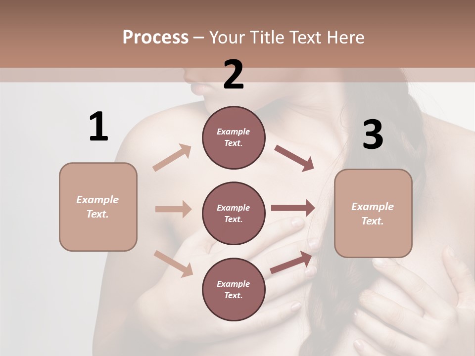 Hair Girl Attractive PowerPoint Template