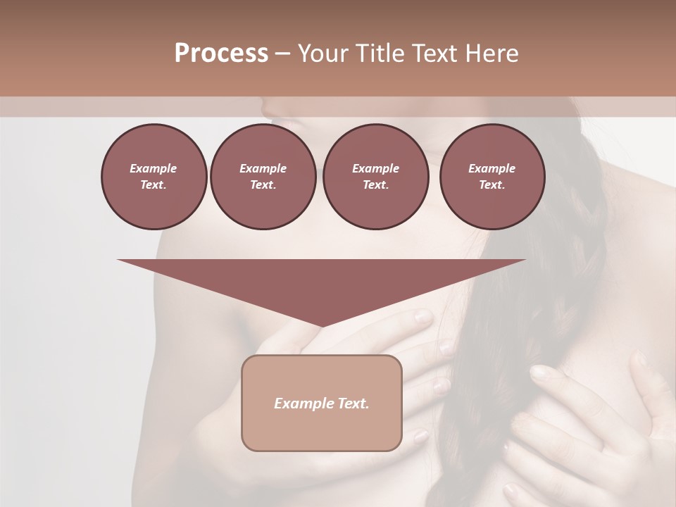 Hair Girl Attractive PowerPoint Template