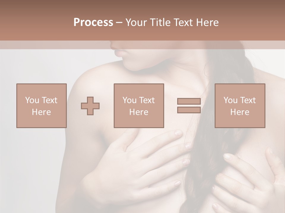 Hair Girl Attractive PowerPoint Template