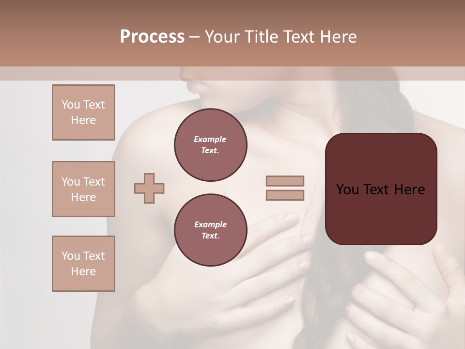 Hair Girl Attractive PowerPoint Template