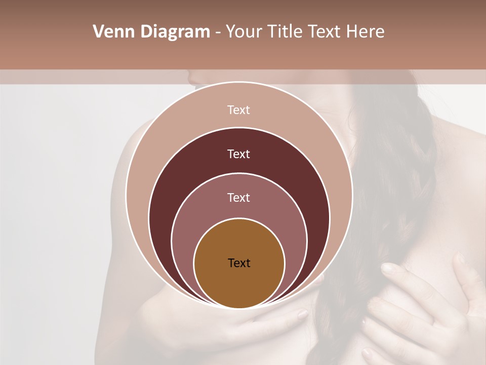 Hair Girl Attractive PowerPoint Template