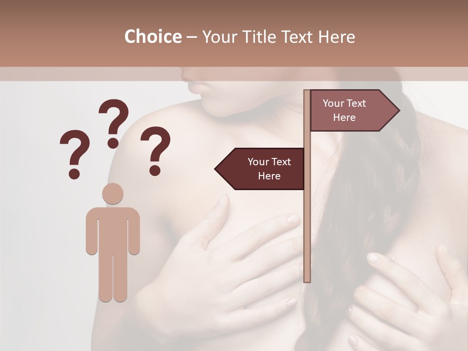 Hair Girl Attractive PowerPoint Template