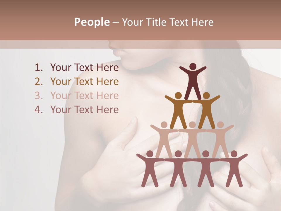 Hair Girl Attractive PowerPoint Template