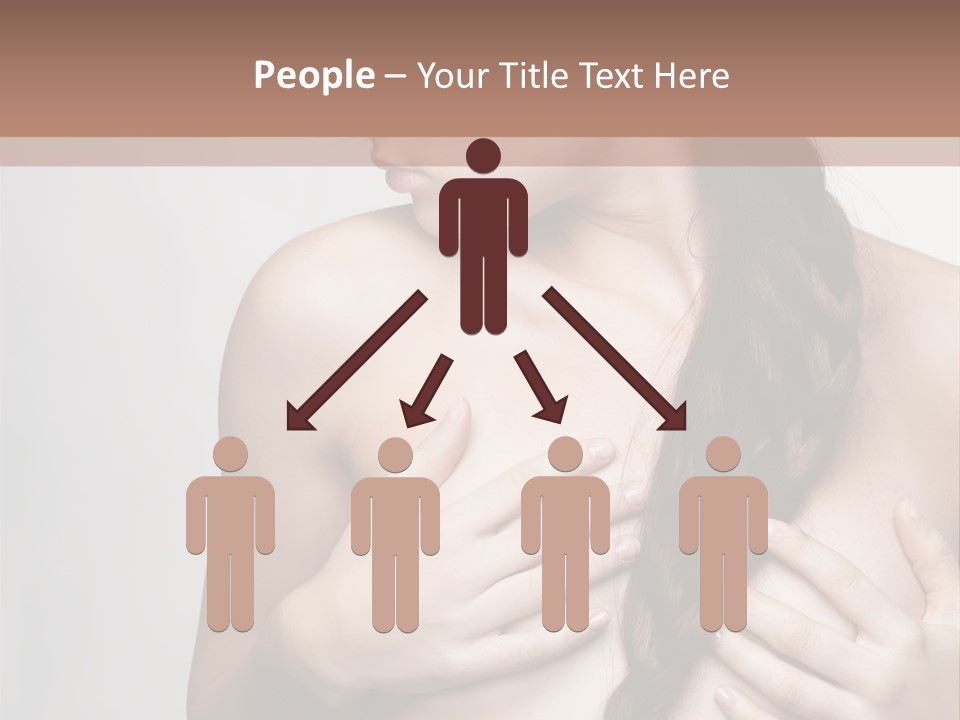 Hair Girl Attractive PowerPoint Template