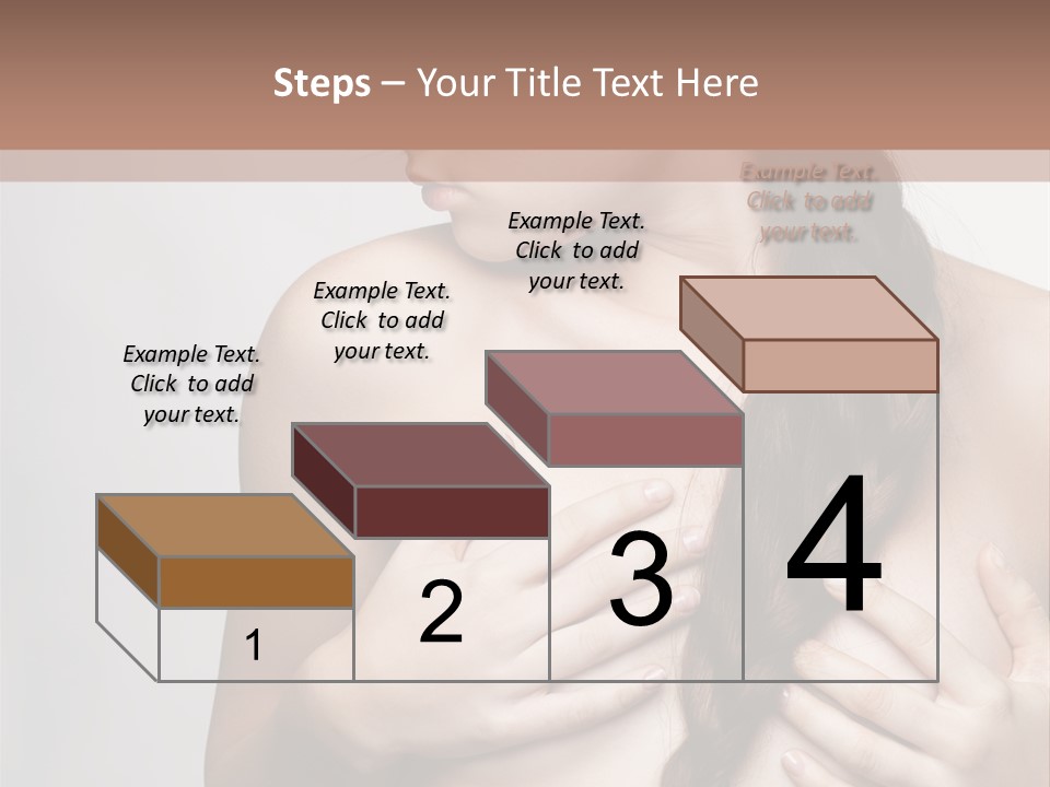 Hair Girl Attractive PowerPoint Template