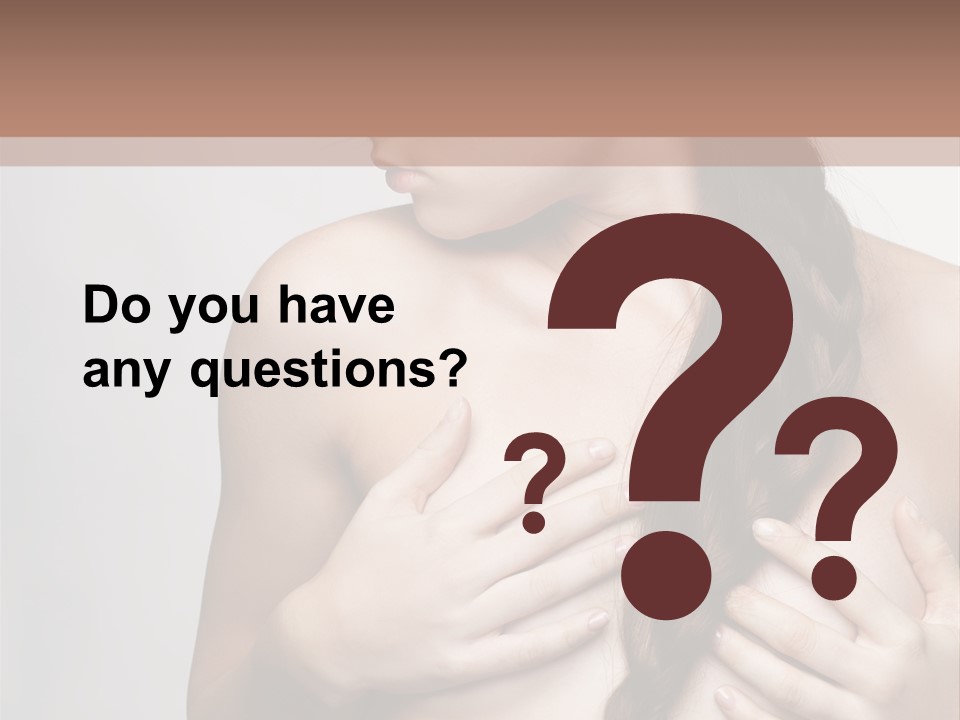 Hair Girl Attractive PowerPoint Template