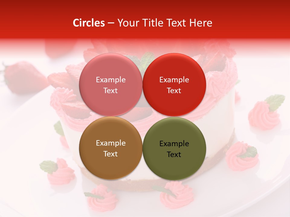 Natural Pastry Cream PowerPoint Template