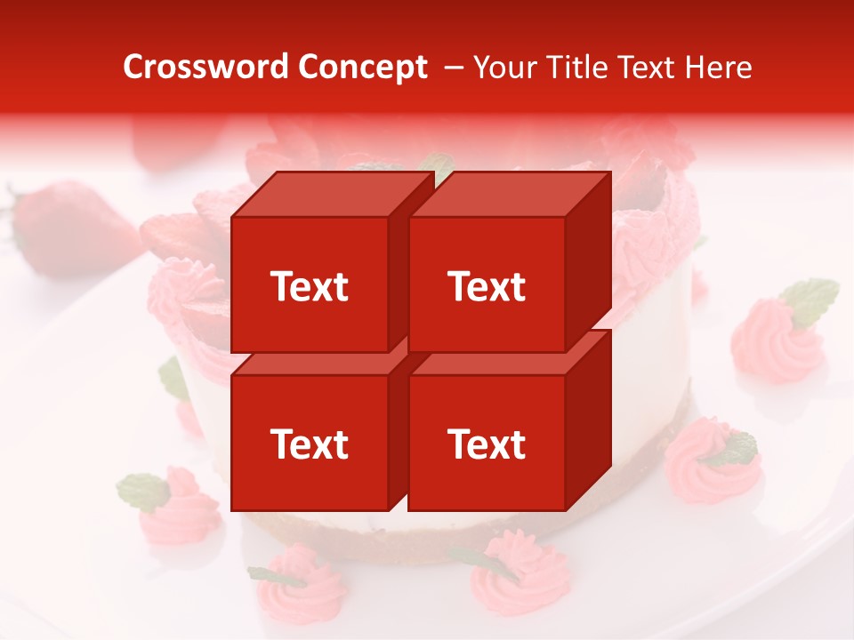 Natural Pastry Cream PowerPoint Template