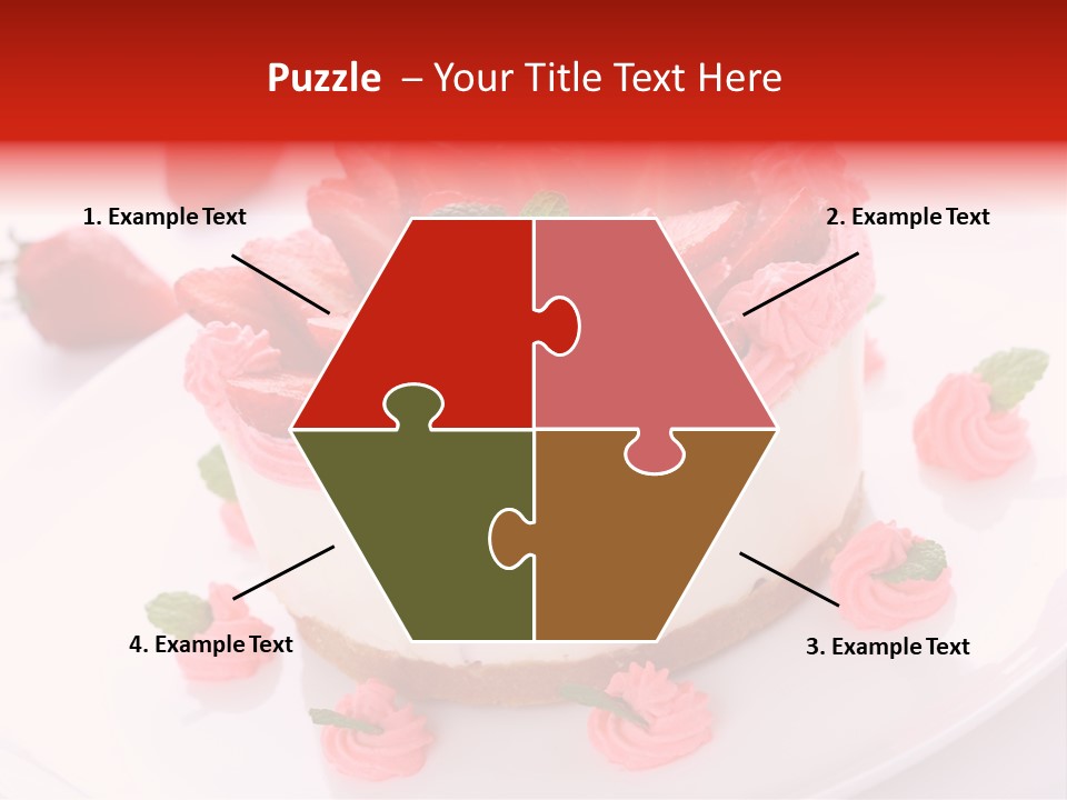 Natural Pastry Cream PowerPoint Template