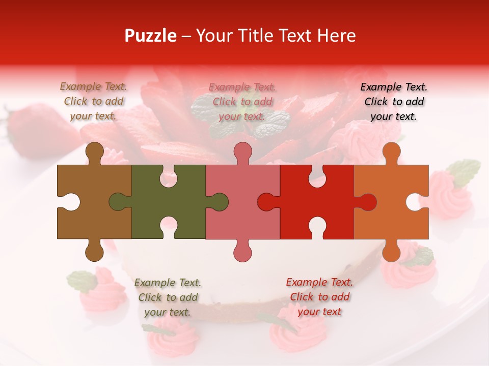 Natural Pastry Cream PowerPoint Template