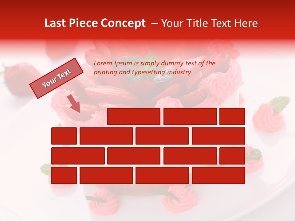 Natural Pastry Cream PowerPoint Template