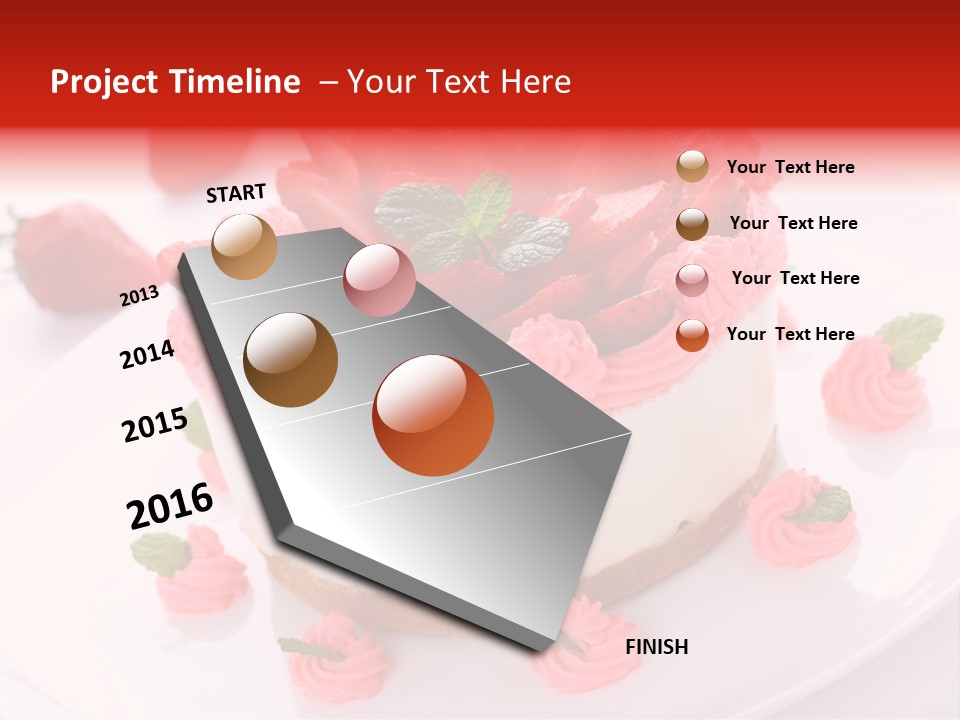 Natural Pastry Cream PowerPoint Template