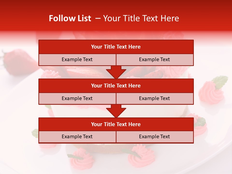 Natural Pastry Cream PowerPoint Template