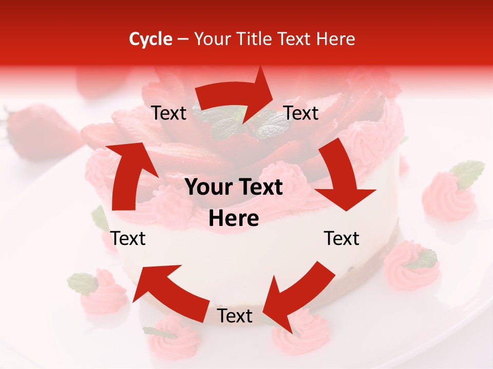Natural Pastry Cream PowerPoint Template