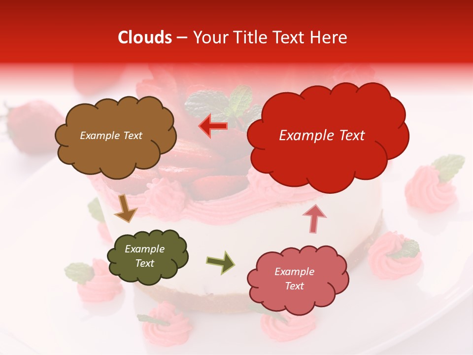 Natural Pastry Cream PowerPoint Template