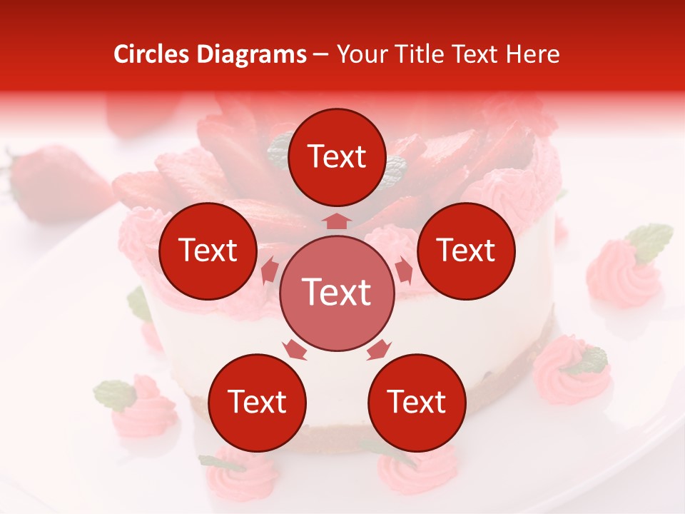 Natural Pastry Cream PowerPoint Template