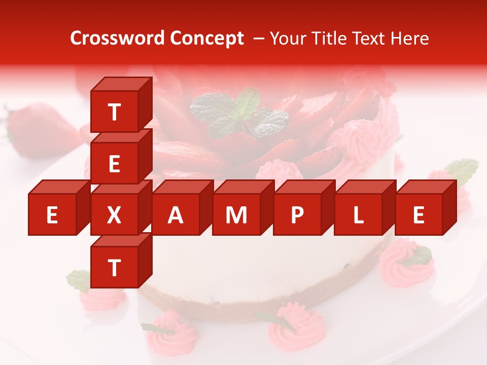 Natural Pastry Cream PowerPoint Template