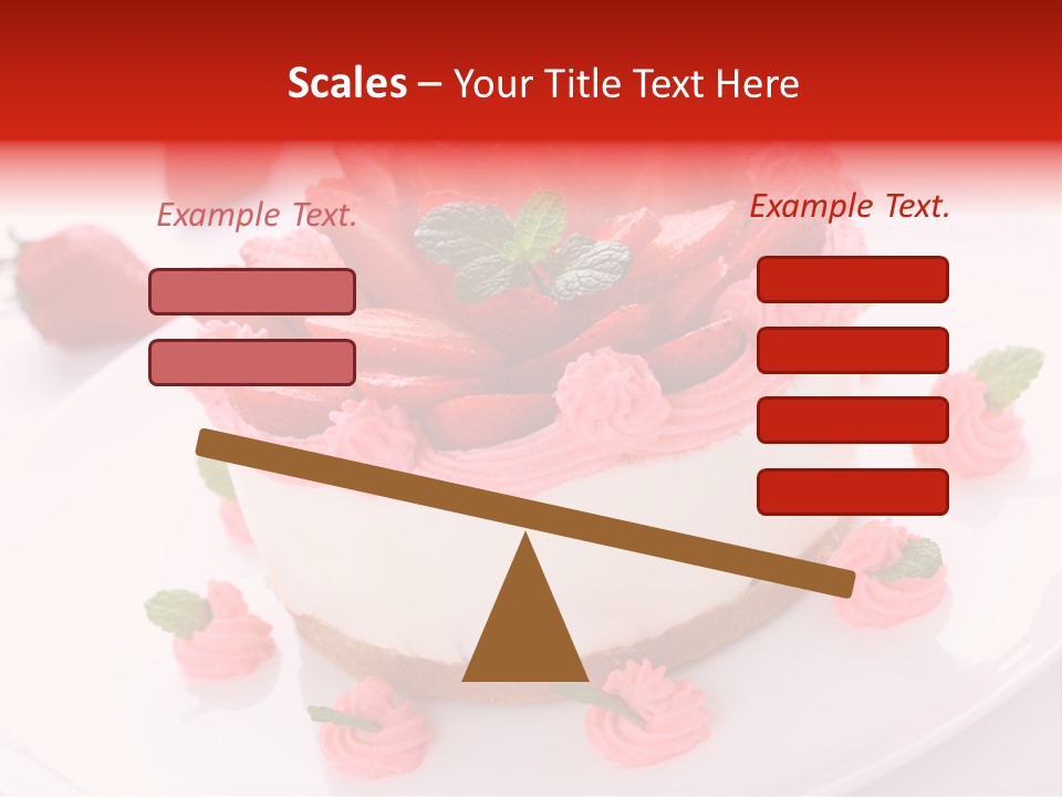 Natural Pastry Cream PowerPoint Template