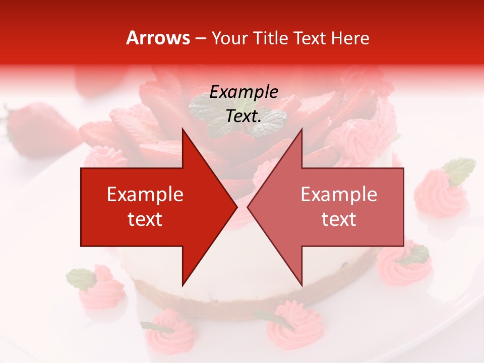 Natural Pastry Cream PowerPoint Template