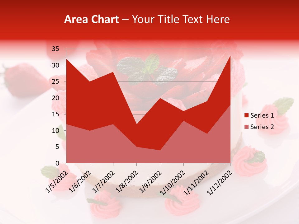 Natural Pastry Cream PowerPoint Template