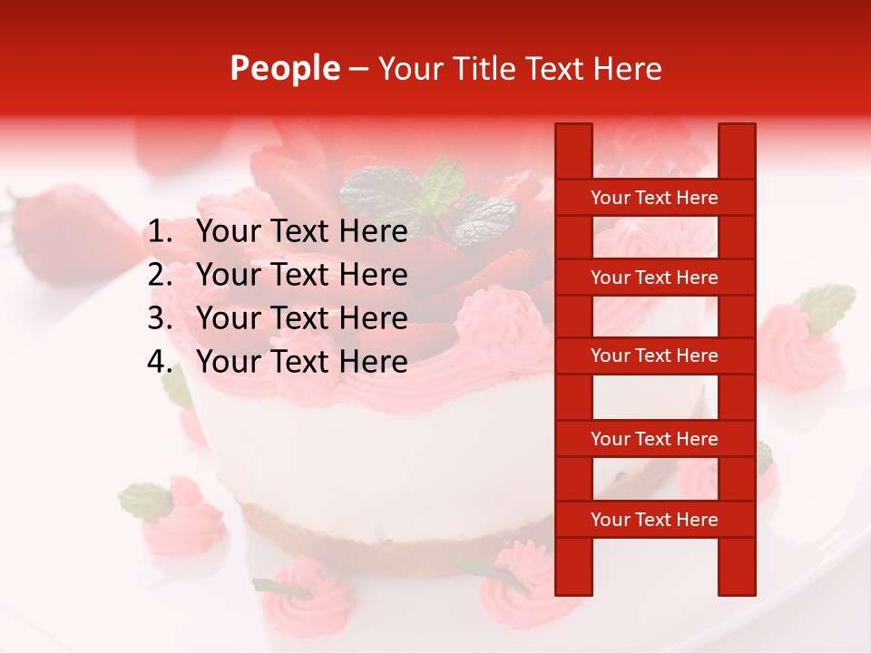 Natural Pastry Cream PowerPoint Template