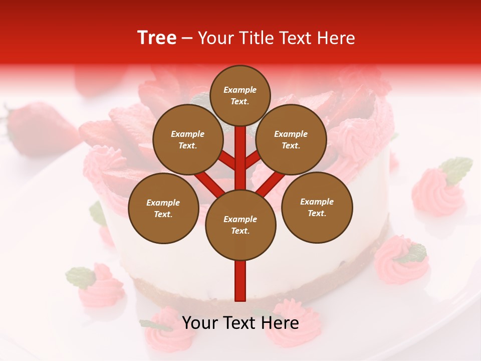 Natural Pastry Cream PowerPoint Template