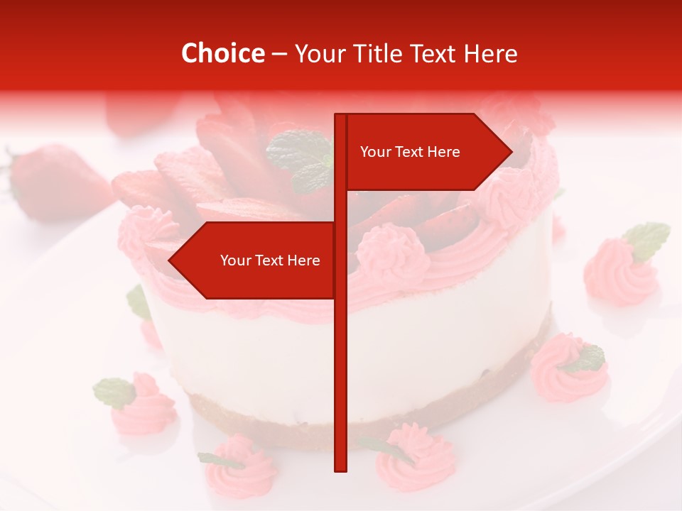 Natural Pastry Cream PowerPoint Template