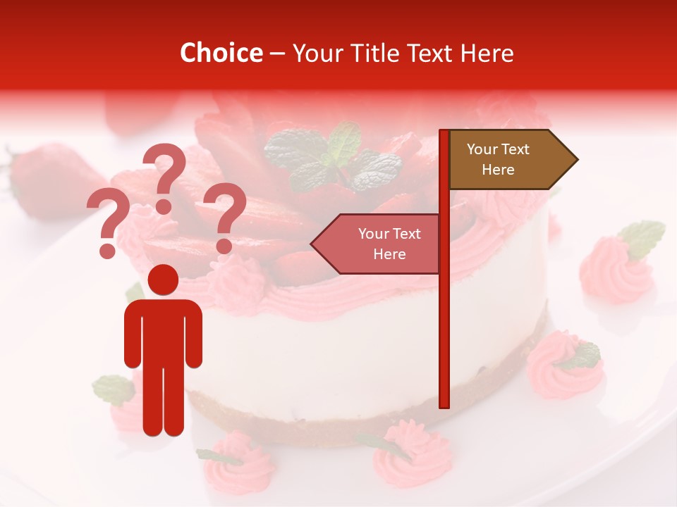Natural Pastry Cream PowerPoint Template
