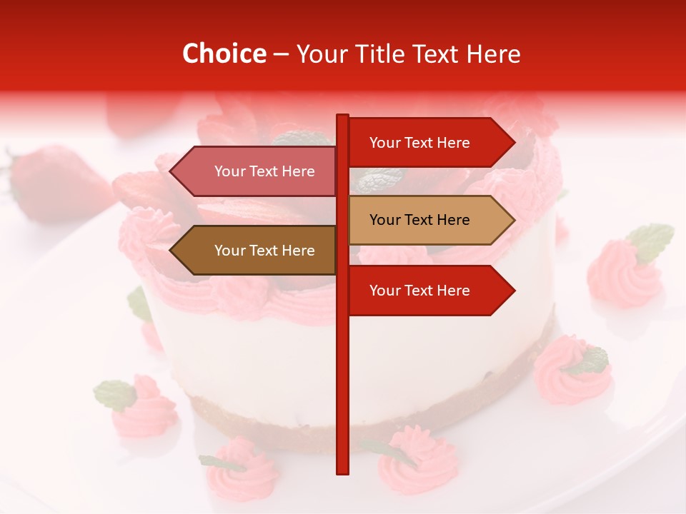 Natural Pastry Cream PowerPoint Template